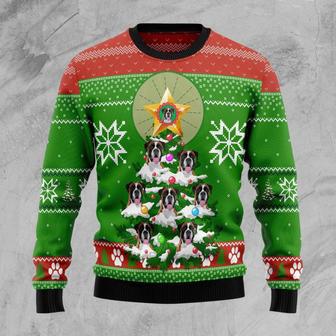 Boxer Pine Ugly Christmas Sweater | Favorety AU