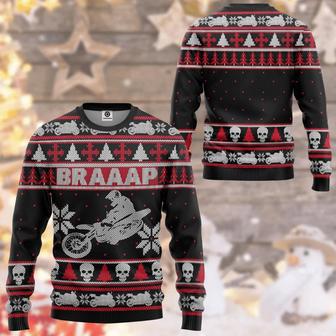 Braaap Dirt Bike Ugly Christmas Sweater | Favorety DE