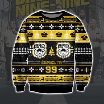 Brooklyn 99 Knitting Pattern Print Ugly Christmas Sweater | Favorety CA