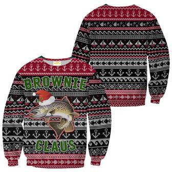 Brownie Claus Fishing Ugly Christmas Sweater | Favorety DE