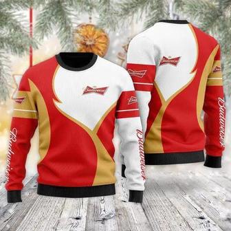 Budweiser Beer Ugly Christmas Sweater, Jumpers | Favorety AU