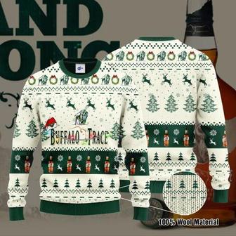 Buffalo Trace Santa Hat Christmas Ugly Christmas Sweater | Favorety DE