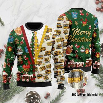 Bus Driver Ugly Christmas Sweater | Favorety