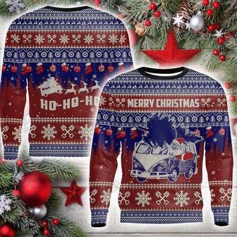 Bus Santa Claus Ugly Christmas Sweater | Favorety AU