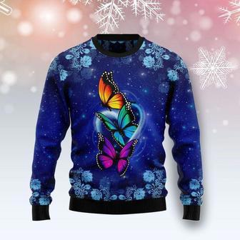 Butterfly Galaxy Ugly Christmas Sweater | Favorety DE