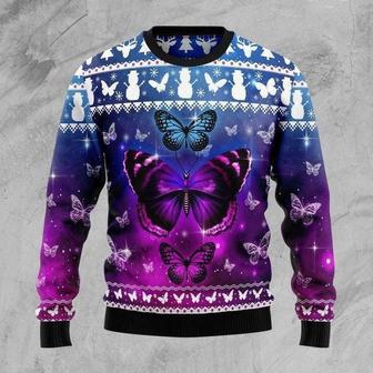 Butterfly Ugly Christmas Sweater | Favorety