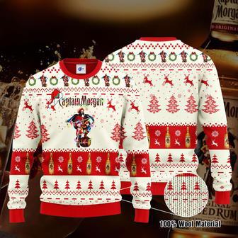 Captain Morgan Santa Hat Christmas Ugly Christmas Sweater | Favorety UK