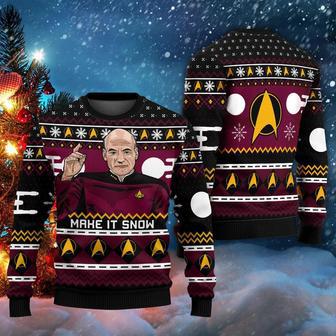 Captain Picard Star Trek ,Ugly Sweater Party,ugly sweater ideas | Favorety DE