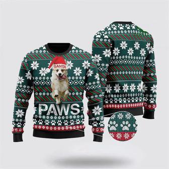 Cardigan Welsh Corgi Santa Printed Christmas Ugly Sweater – Pet Lover Christmas Sweater | Favorety