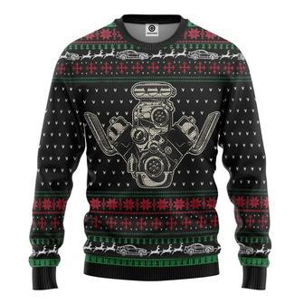 Casespring Drag Racing Ugly Christmas Sweater | Favorety