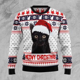 Cat Christmas Ugly Christmas Sweater | Favorety CA