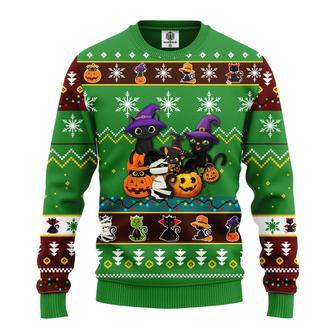 Cat Cute Witcher Noel Mc Ugly Christmas Sweater | Favorety DE