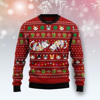 Cat Light Ugly Christmas Sweater | Favorety CA