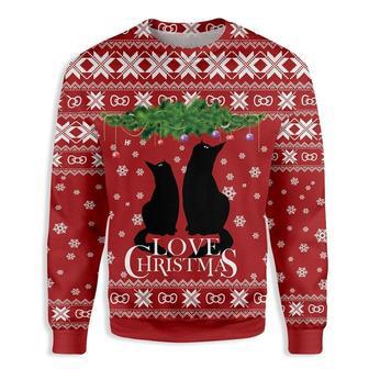 Cat Love Christmas Ugly Christmas Sweater | Favorety CA