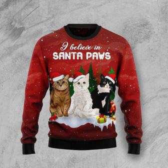 Cat Santa Paws Ugly Christmas Sweater | Favorety DE