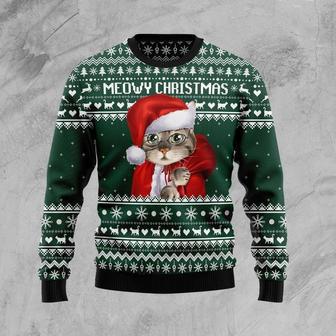 Cat Santa Ugly Christmas Sweater | Favorety DE