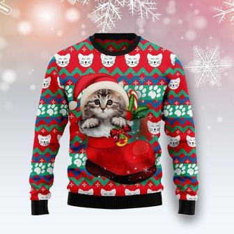 Cat Socks Ugly Christmas Sweater | Favorety UK