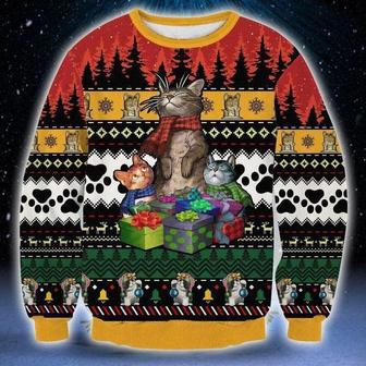 Cats Christmas Ugly Christmas Sweater | Favorety DE