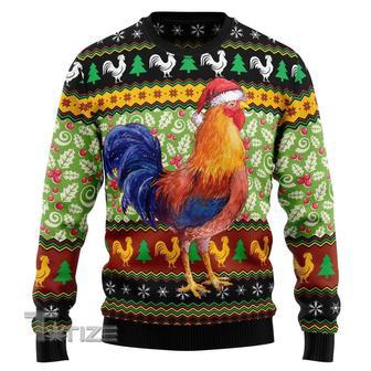 Chicken Cluck Ry Christmas Ugly Christmas Sweater | Favorety UK