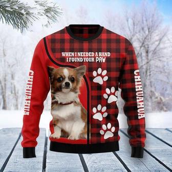 Chihuahua Paw Ugly Christmas Sweater | Favorety CA