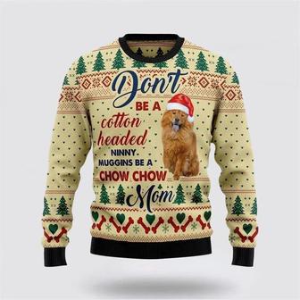 Chow Chow Mom Ugly Christmas Sweater, Jumper – Pet Lover Christmas Sweater | Favorety