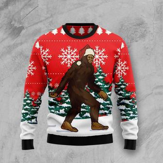 Christmas Bigfoot Ugly Christmas Sweater | Favorety CA