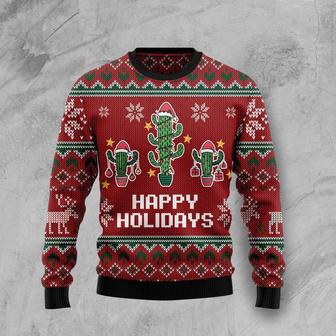 Christmas Cactus Ugly Christmas Sweater | Favorety