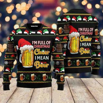 Christmas Cheer Beer Ugly Christmas Sweater For Men & Women | Favorety UK