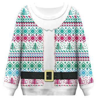 Christmas Faux Suit Ugly Christmas Sweater | Favorety CA