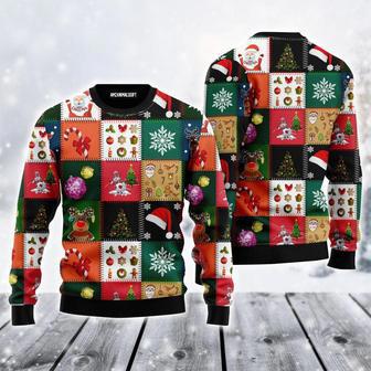 Christmas Icon Ugly Sweater, Cute Christmas Icon Ugly Sweater For Men & Women | Favorety CA