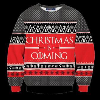 Christmas Is Coming Ugly Christmas Sweater | Favorety