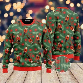 Christmas Nutcrackers Pattern Ugly Christmas Sweater For Men & Women | Favorety UK