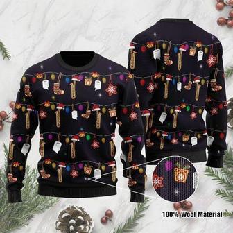 Christmas Saxophone Ugly Christmas Sweater | Favorety CA