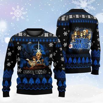 Christmas Star Wars Cartoon Characters Ugly Christmas Sweaters | Favorety AU