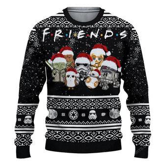 Christmas Star Wars Friends Baby Yoda Christmas Fan Gift Multiple Styles – Sweater | Favorety AU