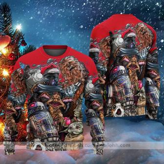 Christmas Star Wars Joy To The World – Sweater – Ugly Christmas Sweaters | Favorety AU