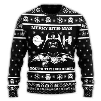 Christmas Star Wars Merry Sith Mas Darth Vader Unisex – Sweater | Favorety UK