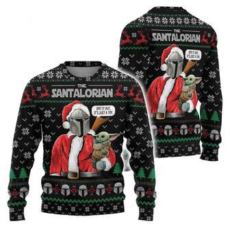 Christmas Star Wars Santalorian Spit It Out It’s Just A Toy – Sweater | Favorety UK