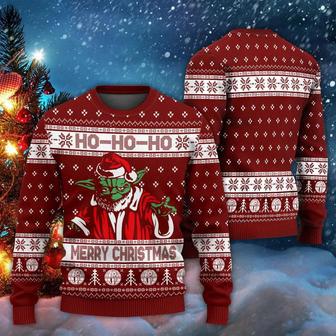 Christmas Star Wars Yoda Season’s Greetings – Sweater – Ugly Christmas Sweaters | Favorety