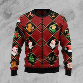 Christmas Symbols Ugly Christmas Sweater | Favorety AU