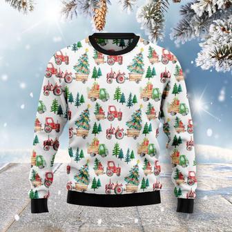 Christmas Tractor Ugly Christmas Sweater | Favorety AU