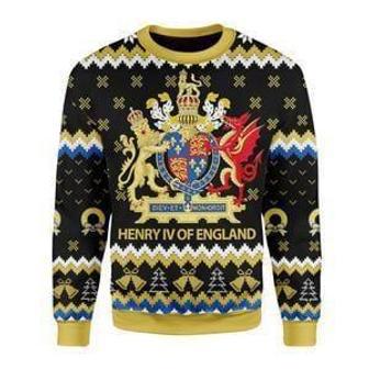 Coat Of Arms Henry IV Ugly Christmas Sweater | Favorety UK