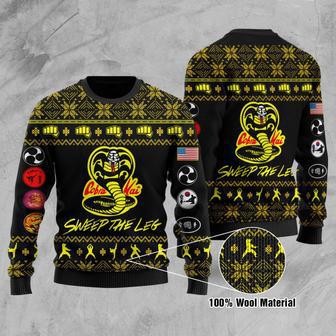 Cobra Kai Printed Ugly Christmas Sweater | Favorety