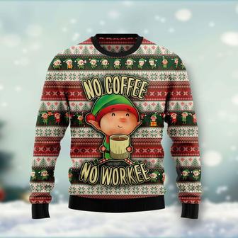 Coffee Ugly Christmas Sweater | Favorety UK