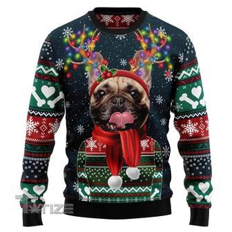 Cool French Bulldog Ugly Christmas Sweater | Favorety DE