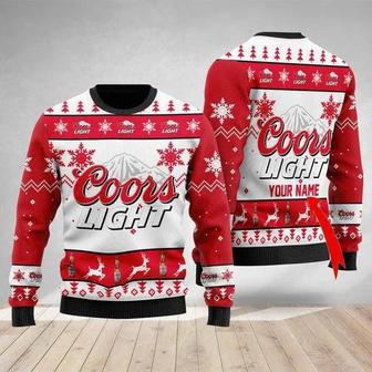 Coors Light Custom Ugly Christmas Sweater, Jumpers | Favorety UK