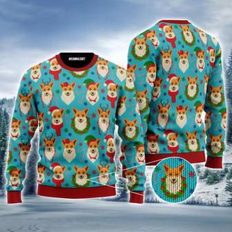 Corgi Dog Ugly Sweater, Funny Christmas Corgi Dog Ugly Sweater | Favorety DE