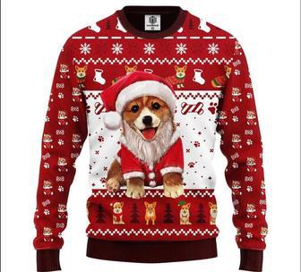 Corgi Noel Cute Christmas Ugly Christmas Sweater For Men & Women Adult | Favorety DE