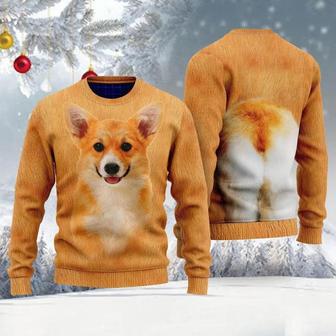 Corgi Ugly Christmas Sweater, Jumper, Dog ugly Christmas sweater for men and women | Favorety UK