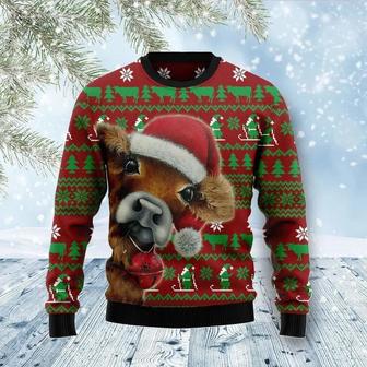 Cow Santa Funny Ugly Christmas Sweater, Jumper, Perfect Gift and Outfit For Christmas | Favorety AU